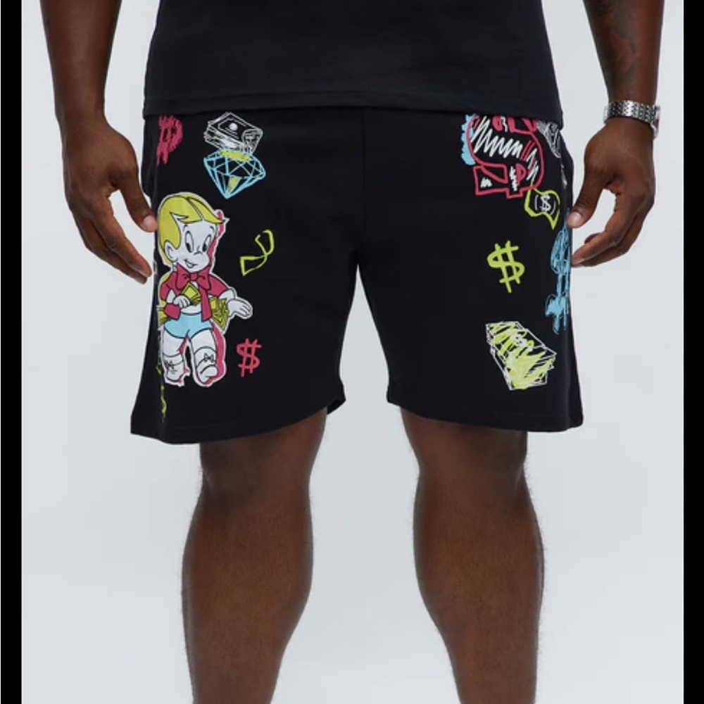 NWT 2X men’s Richie rich reason shorts 1739